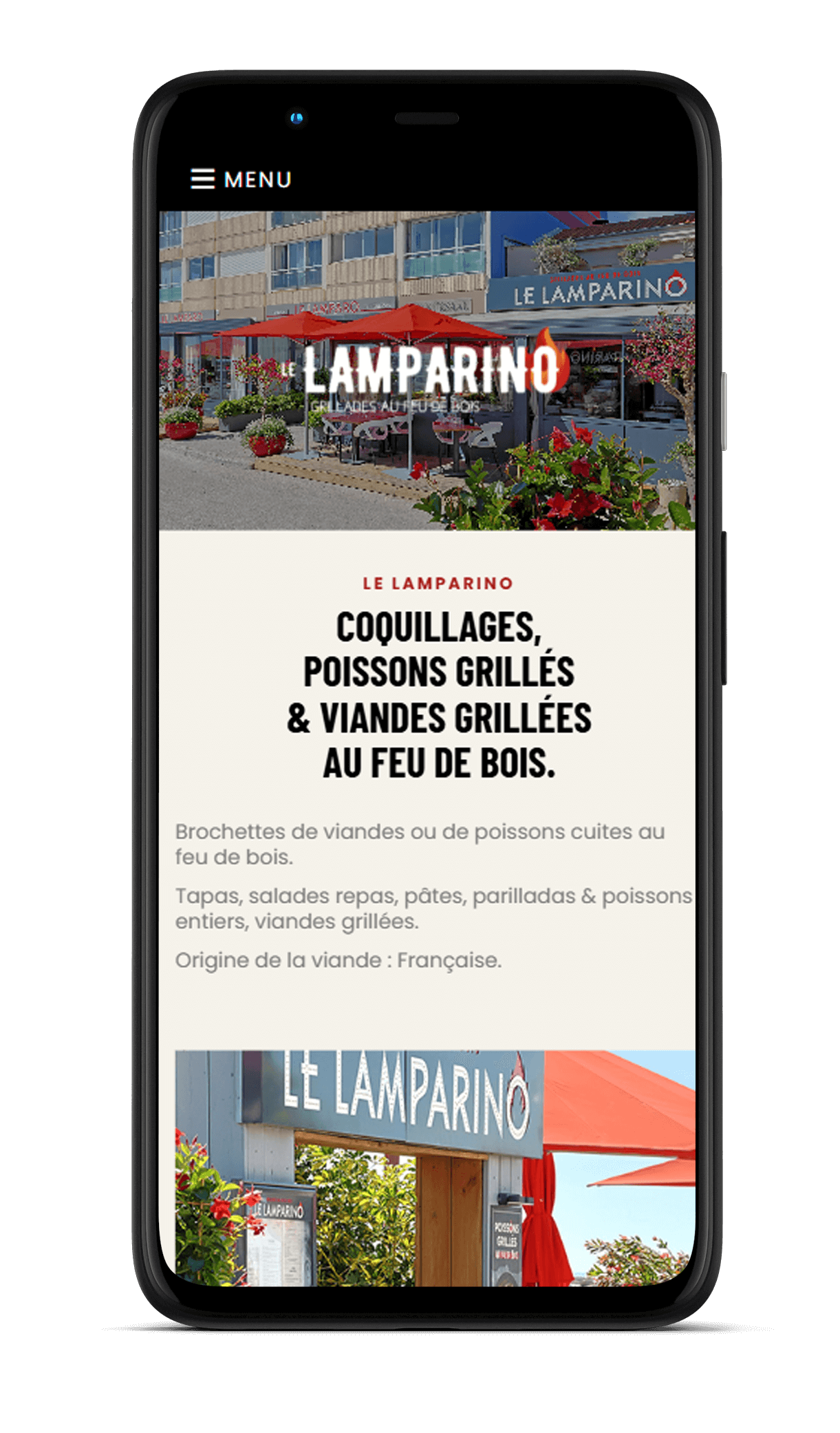 Un site internet optimisé et responsive pour votre restaurant Un site internet optimisé et responsive pour votre restaurant