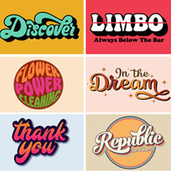 La typographie : Polices rétro et vintage