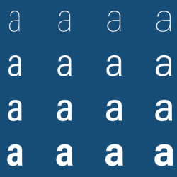 La typographie : Polices variables